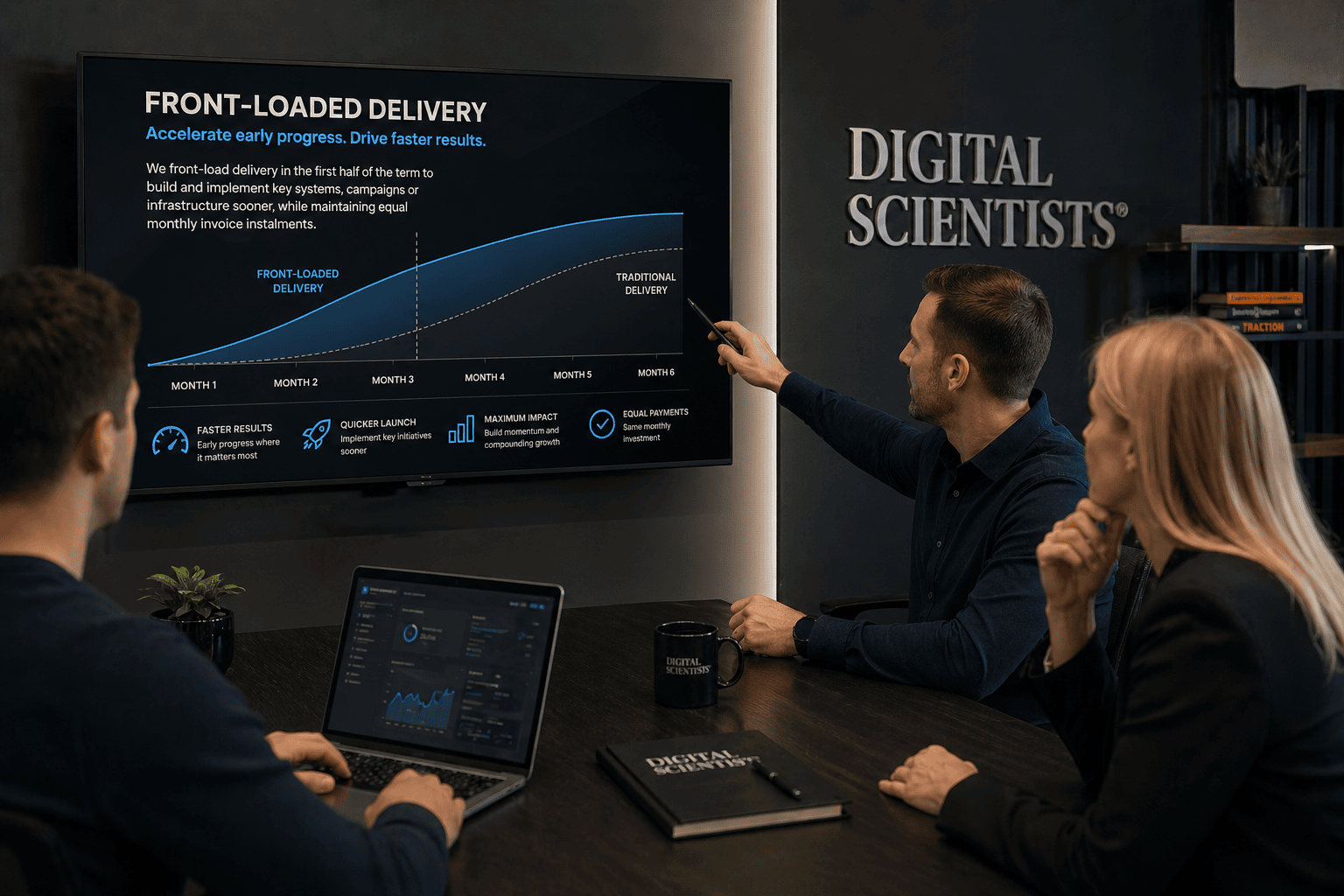 Front-loaded project delivery — Digital Scientists®